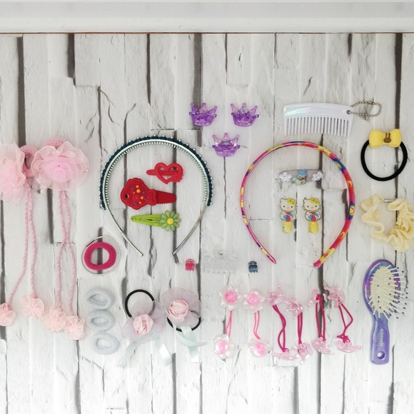 Girls Hair Accessory Bundle - Picture 1 of 9